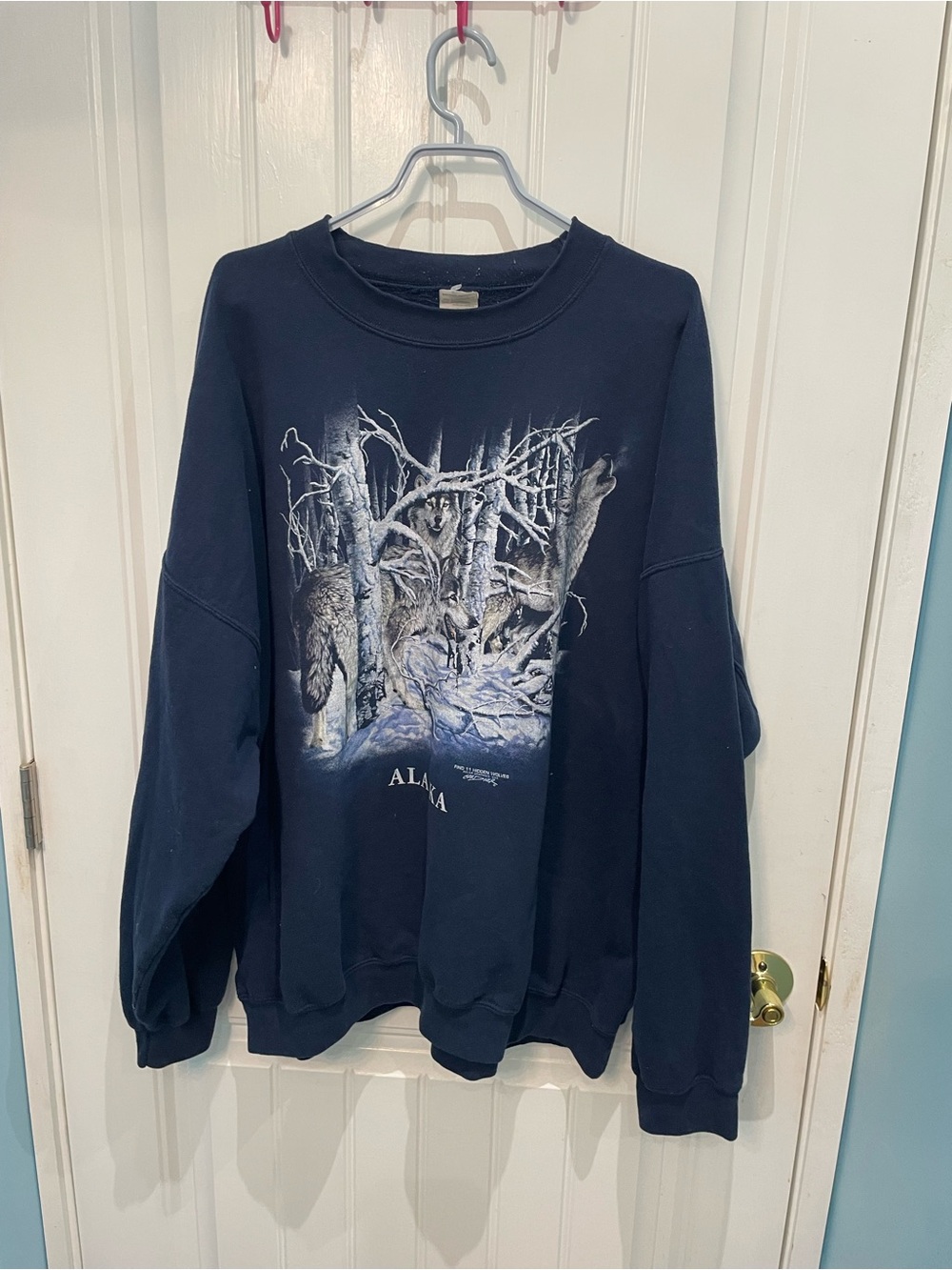 Vintage Wolf Plus size crewneck